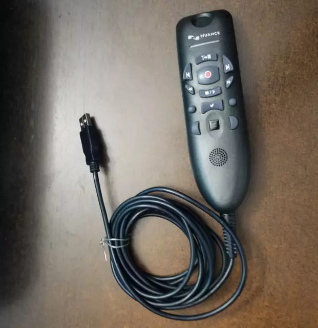 Nuance PowerMic III Microphone Physician 9 ft. Cord 0POWM3N9-E01 Dictation Mic