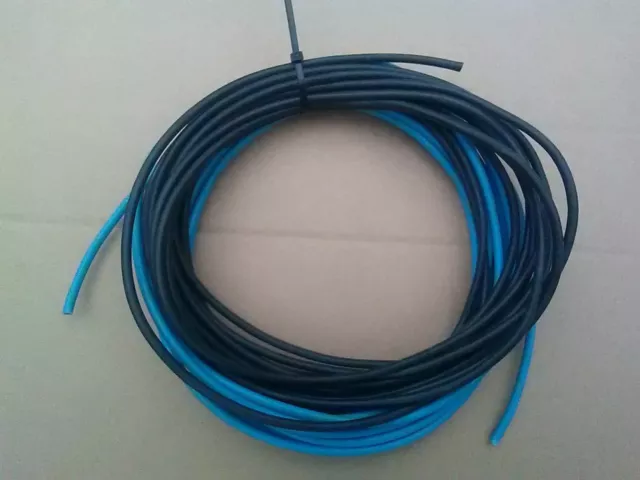 2 x 10m / 2 couleurs  : fil / cable d alimentation HO7-VK 6 mm² souple