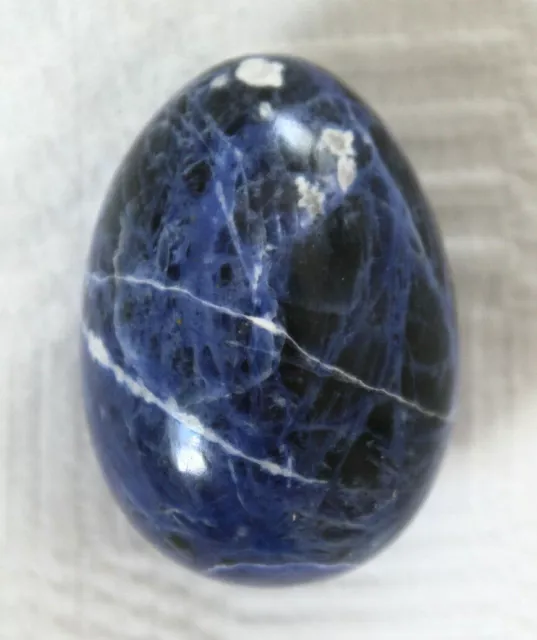 Sodalith Sodalite Ei Brasilien Ostern Halbedelstein blau