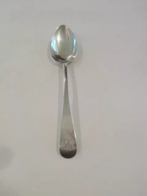 English Wm. Auld Sterling Silver 5.5" Coffee / Tea Spoon, c. 1808 (#12)