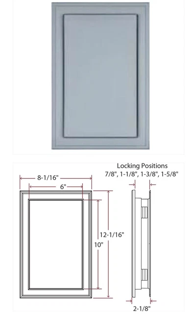 Luz de carro J-Block 215 gris grafito 8x12x3⁄4-11⁄4"" revestimiento de vinilo mástil de montaje jumbo