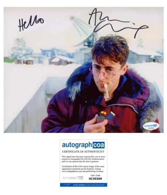 Alan Cumming "GoldenEye" AUTOGRAPH Signed James Bond 'Boris' 8x10 Photo B ACOA