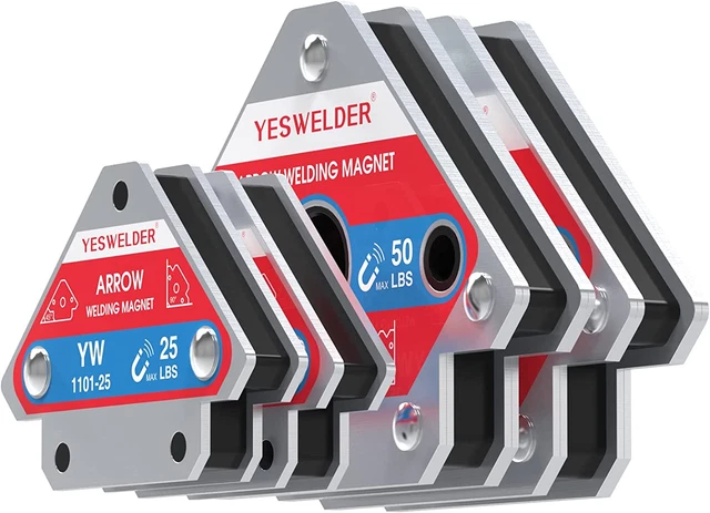 25 LB & 50LB Welding Magnet-4 Pieces of Magnetic Welding Holder 25 LBS /50 Lbs H