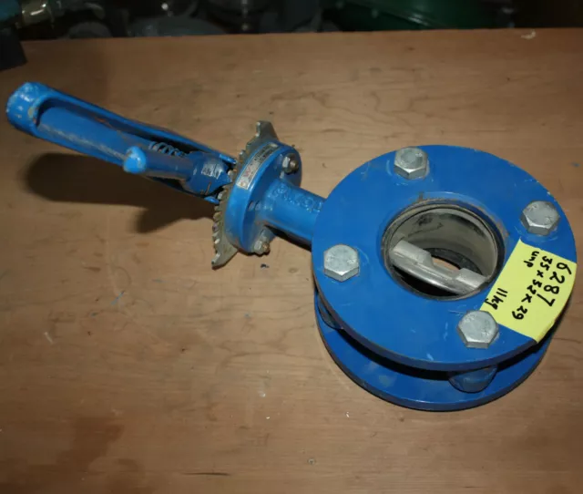 DURA Lugged butterfly valve BVCL-2161 3" inch DN80 with flanges