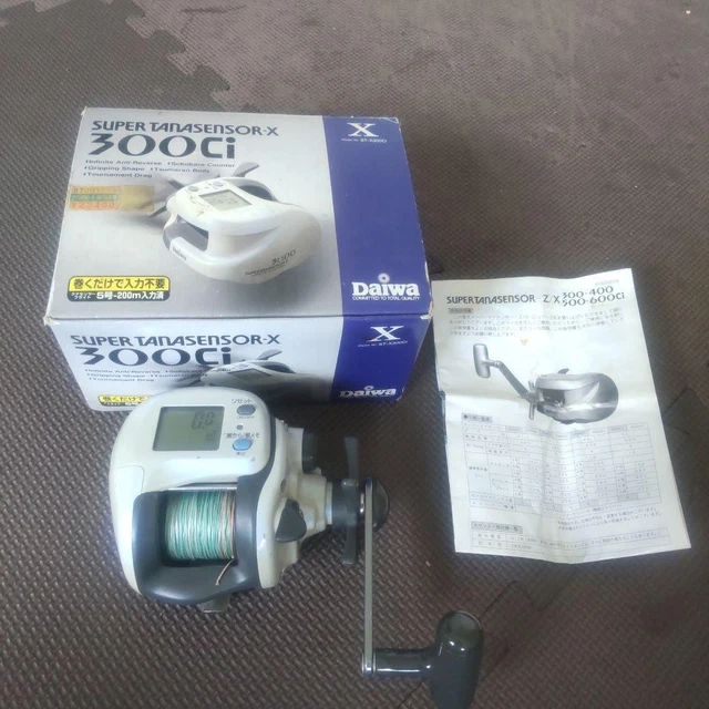 【DAIWA SUPER TANASENSOR-X 300Ci】 Daiwa SUPER TANASENSOR S Reel Saltwater Fishing Trolling