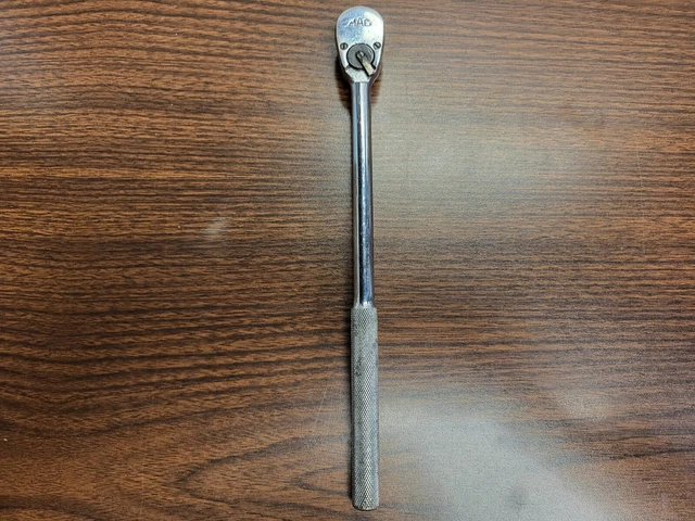 MAC Tools XR11 3/8" Drive Long Handle Ratchet 11" Chrome Knurled Handle USA
