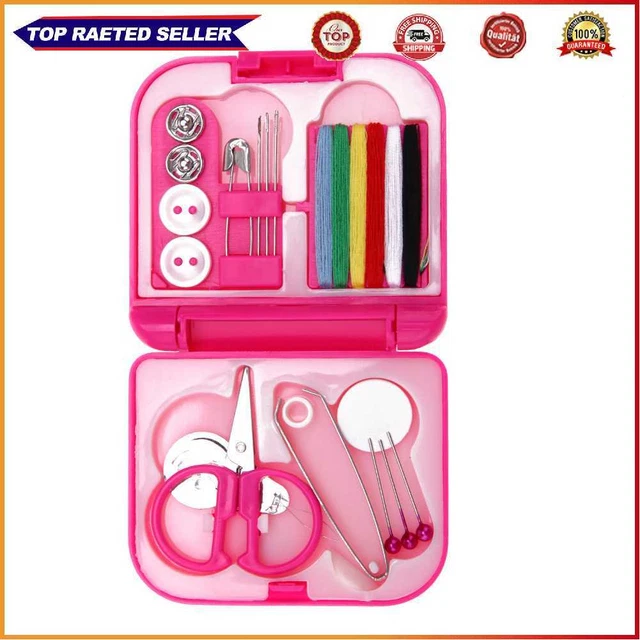 Sewing Kits Box Mini Nadel Threads Tasten Schere Fingerhut Portable Home Strickn