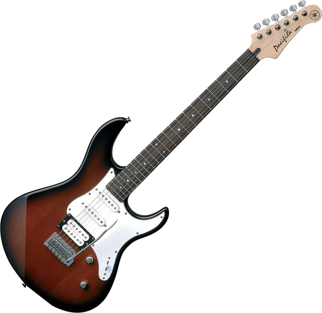 Super 112V Pacifica E-Gitarre von Yamaha mit Erle-Body in Old Violin Sunburst