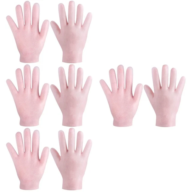 4 paia guanti a mano asciutti semplici pratici utili donna guanti a mano asciutti da donna