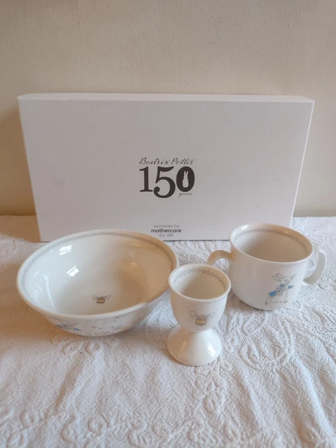 BEATRIX POTTER PETER Rabbit Children's Breakfast Set 150 Years Special ...