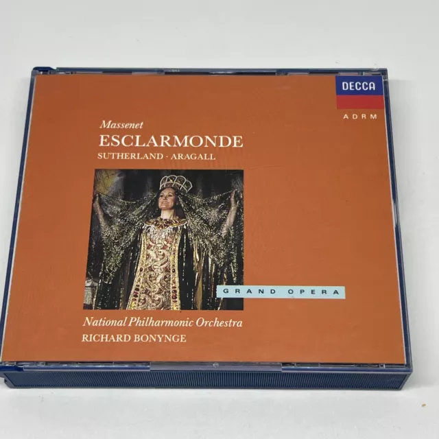 Massenet - Esclarmonde - Joan Sutherland - Richard Bonynge Decca CD