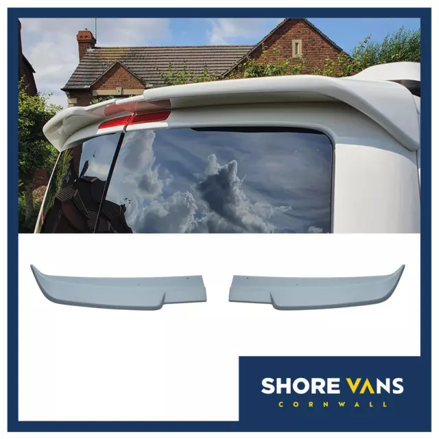 Vw T5 T6 Spoiler Barn Twin Door Rear Pu Plastic Primed