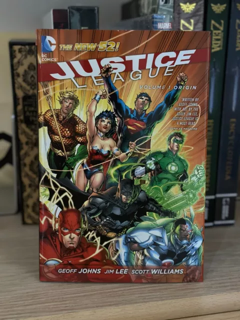 The New 52 Justice League. Volume 1 Origin by Geoff Johns (Hardback)