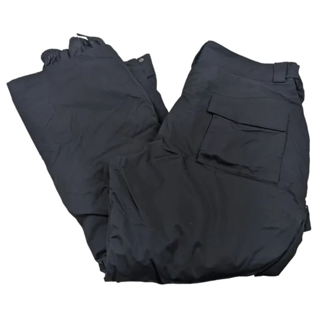 Columbia Titanium Omni-Tech Snow Pants Mens XXL Reg Black Waterproof Breathable