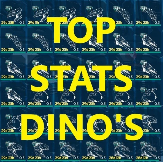 ARK Survival Ascended PvE PC/XBOX/PS5 NEW Top Stats Basilosaurus