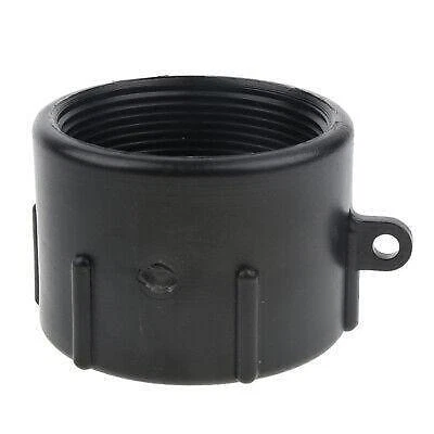 IBC Tote Tank Adapter - Convert 2 Coarse Thread to Hose Faucet Valve - Durable