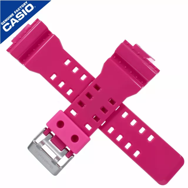 Genuine Casio Watch Strap Band for GA-100 GA-110B-4 GA 100 110 PINK 10355057