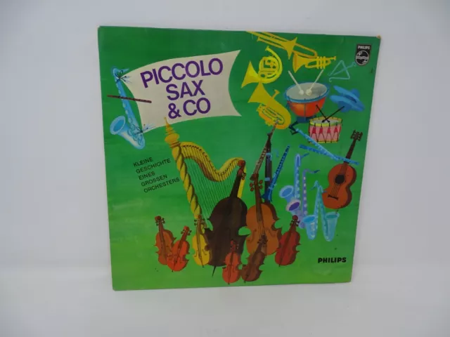 Piccolo, Sax & Co - Kinder Musik-Geschichte Schallplatte Vinyl LP