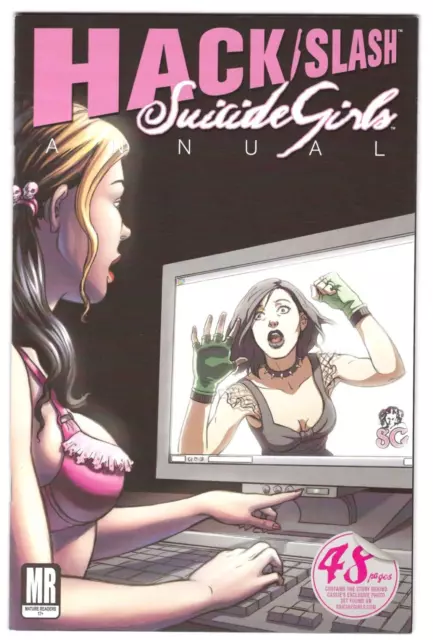 Devil's Due Press HACK SLASH SUICIDE GIRLS ANNUAL #1 first print cover B