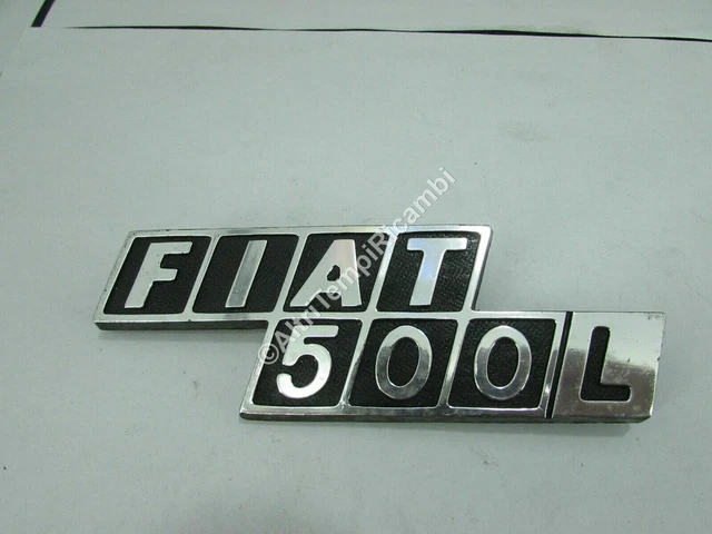 Emblème FIAT Grille Avant - Francis Lombardi Pour Fiat 500 - Neuf - Italie