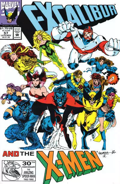Excalibur #57 Marvel Comics Late November Nov 1992 (VFNM)