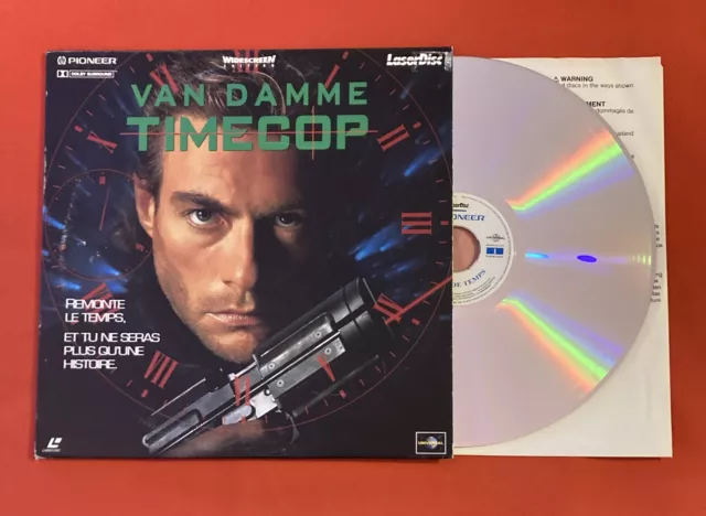 Timecop Flic Du Temps Pal Version Française Bon État Laser Disc Laserdisc