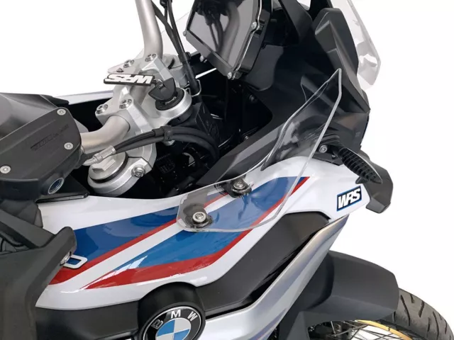 Seitliche Windabweiser Wrs Transparent Fur F 750 Gs / F 850 Gs 2018-23 (No Adv)