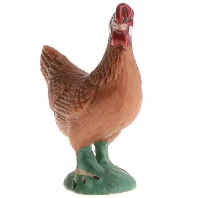 Huhn-Henne-Bauernhof-Tiermodell-Figur Für Kinder, Spielzeug,