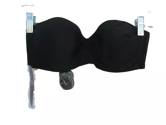 NWT 85414 BODYSUEDE Ultra Convertible Underwire Strapless Bra Wacoal Black  Nude $28.99 - PicClick