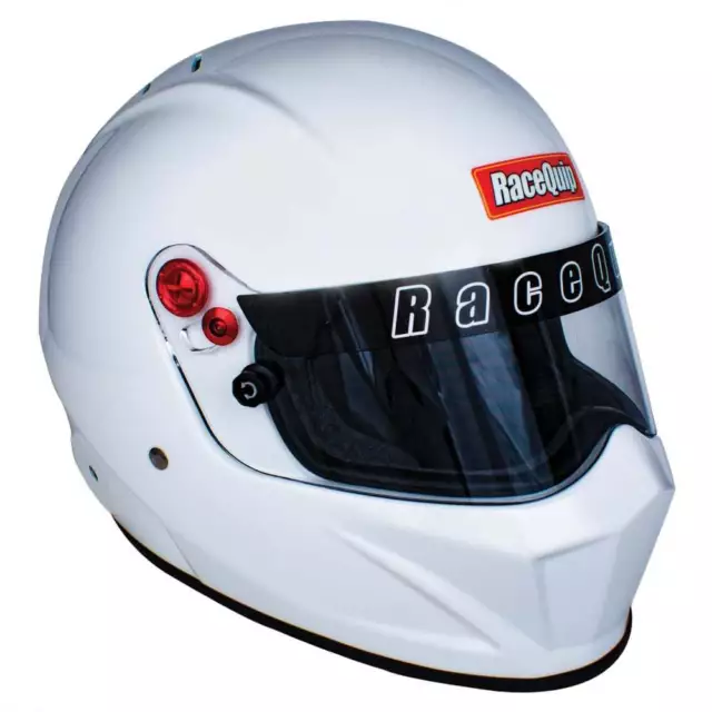 RaceQuip® 286112RQP Vesta 20 Racing Helmet - Full Face - Snell SA2020 - White -