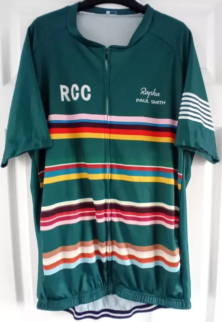 Rapha - Paul Smith - RCC Replica Cycle/Cycling Jersey/Shirt - Adult - 2XL (XXL)