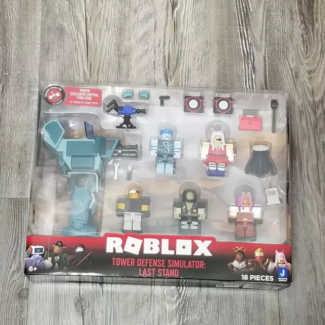 NEW Roblox Action Collection TOWER DEFENSE SIMULATOR LAST STAND Playset  Virtual