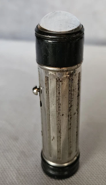 Lampe De Poche Vintage Ray-O-Vac Chrome - Ancien Modèle Made In USA, Occasion
