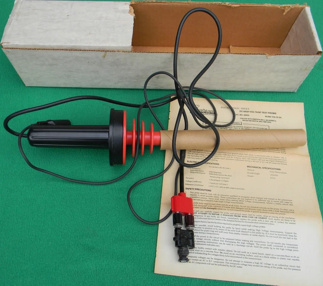 NOS Simpson Electric 00432 High Voltage Test Probe