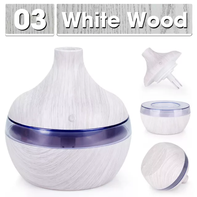 LED Aroma Essential Oil Diffuser Air Purifier Ultrasonic Aromatherapy Humidifier