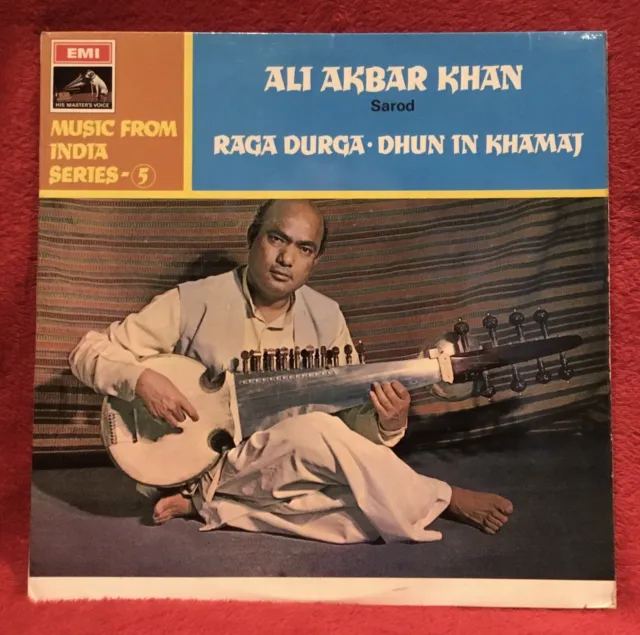 Ali Akbar Khan, 1966 vinyl, Raga Durga.