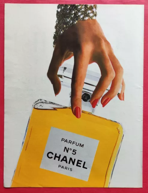 Publicité de Presse: Parfum N° 5 de CHANEL Paris 1983