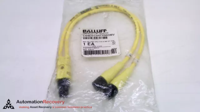 Balluff C04Eec04Ty003Mv In-Line Splitter, New #214943