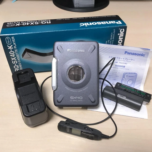 Walkman Panasonic RQ-SX40-A - Moteur Fonctionne Mais Ne Lit Pas Les K7 - Pour Pièces
