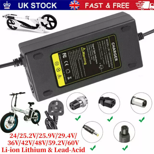 Battery Charger For Ebike 16S Lithium Batteries Health Care 59.2V