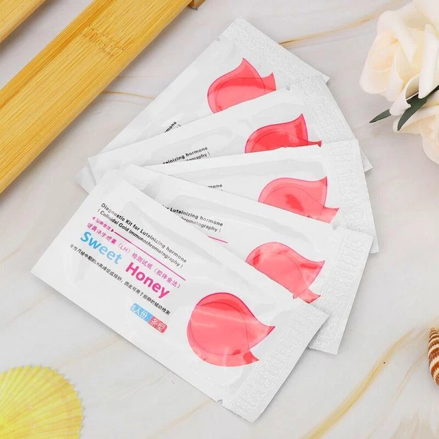 100 pz strisce reattive ovulazione LH per donna - Kit rilevamento urina uso domestico