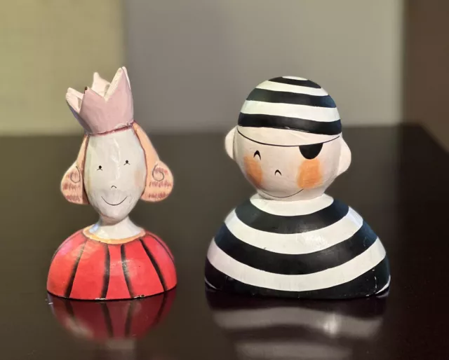 Zauberhafte Minibüsten für‘s Kinderzimmer: Prinzessin und Pirat