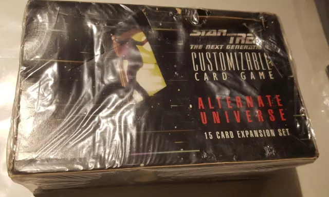 Star Trek Ccg Alternate Universe Factory Sealed Booster Box