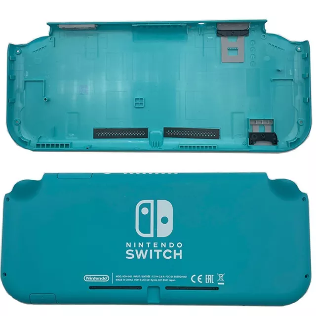Reclaimed Rear Housing Cover For Nintendo Switch Lite Shell Teal UK