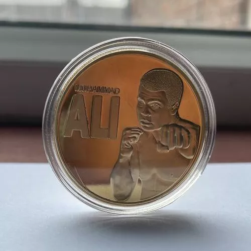 Muhammad Ali Gold Coin Heavyweight Boxing Champion The Greatest Icon Olympics US 2