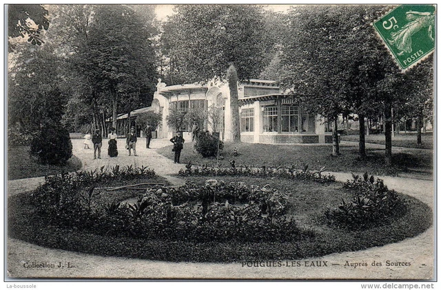 58 POUGUES LES EAUX - near the springs ---