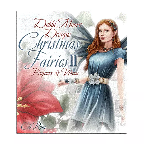 Debbi Moore Designs Christmas Fairies II Projects & Videos CD Rom (326112)