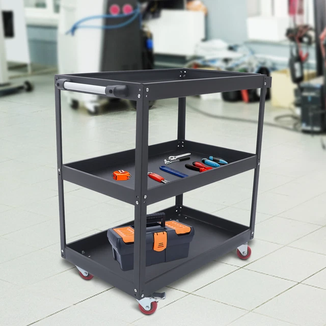 Organizador De Herramientas De 3 Niveles - Soporte Pesado Para Taladros Y Herramientas Eléctricas, Ideal Para Taller Y Garaje