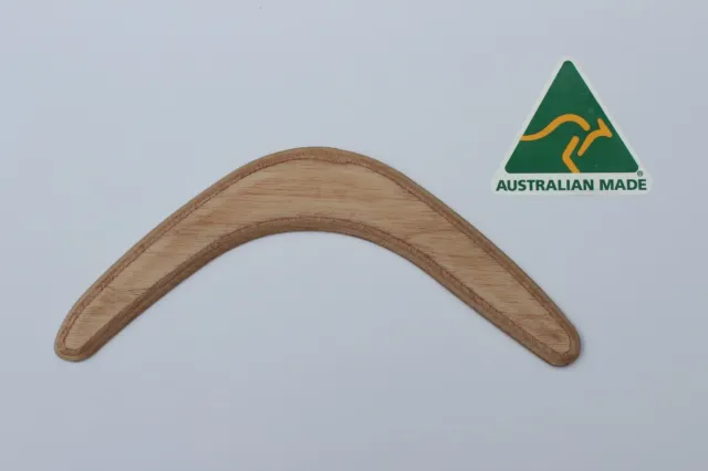 Australian Made Ply 29cm Sanded Blank Throwing Boomerang .Ready to Paint (qty 9)
