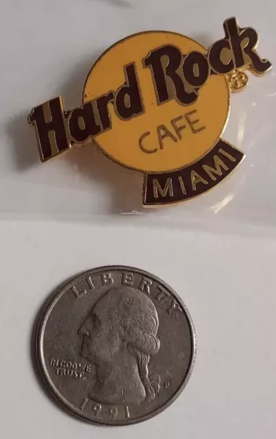 Hard Rock Cafe Miami  Logo Pin # 2